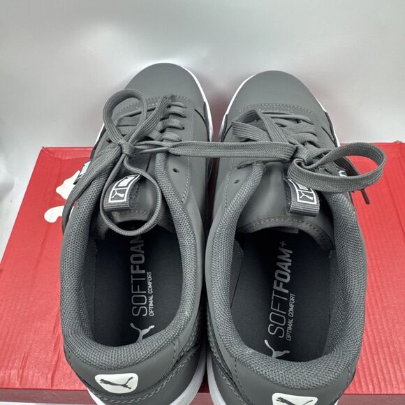 PUMA Men's Size 11 Skate Sneakers Lace-up Court Shoes, Gray - Picture 6 of 16